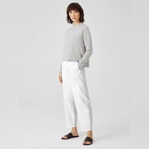Eileen Fisher Organic Cotton / Hemp Lantern Ankle Pant Size 12